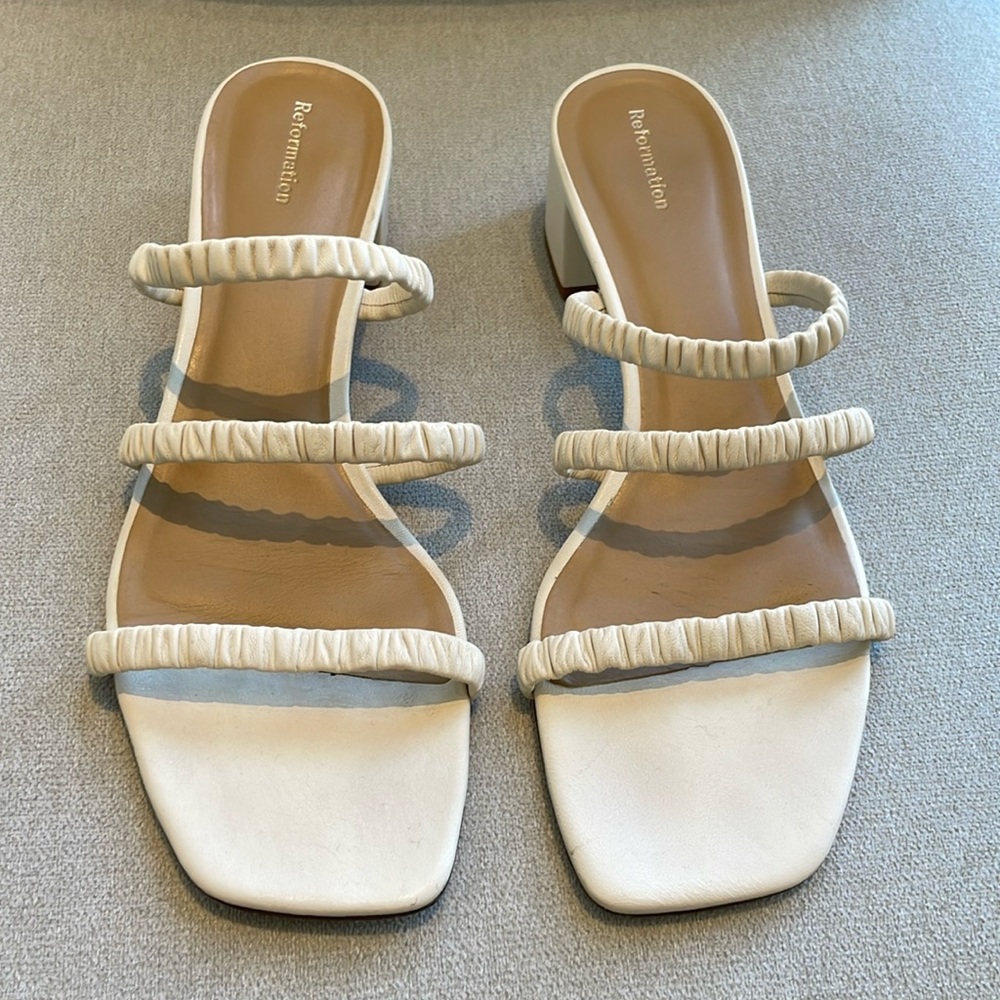 Assunta 35mm strappy mule/sandal